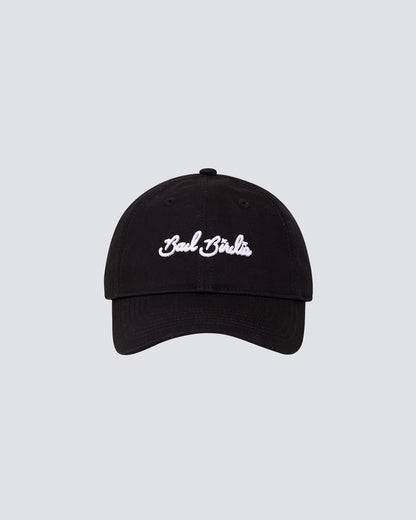Bad Birdie Script Twill Dad Hat - Black