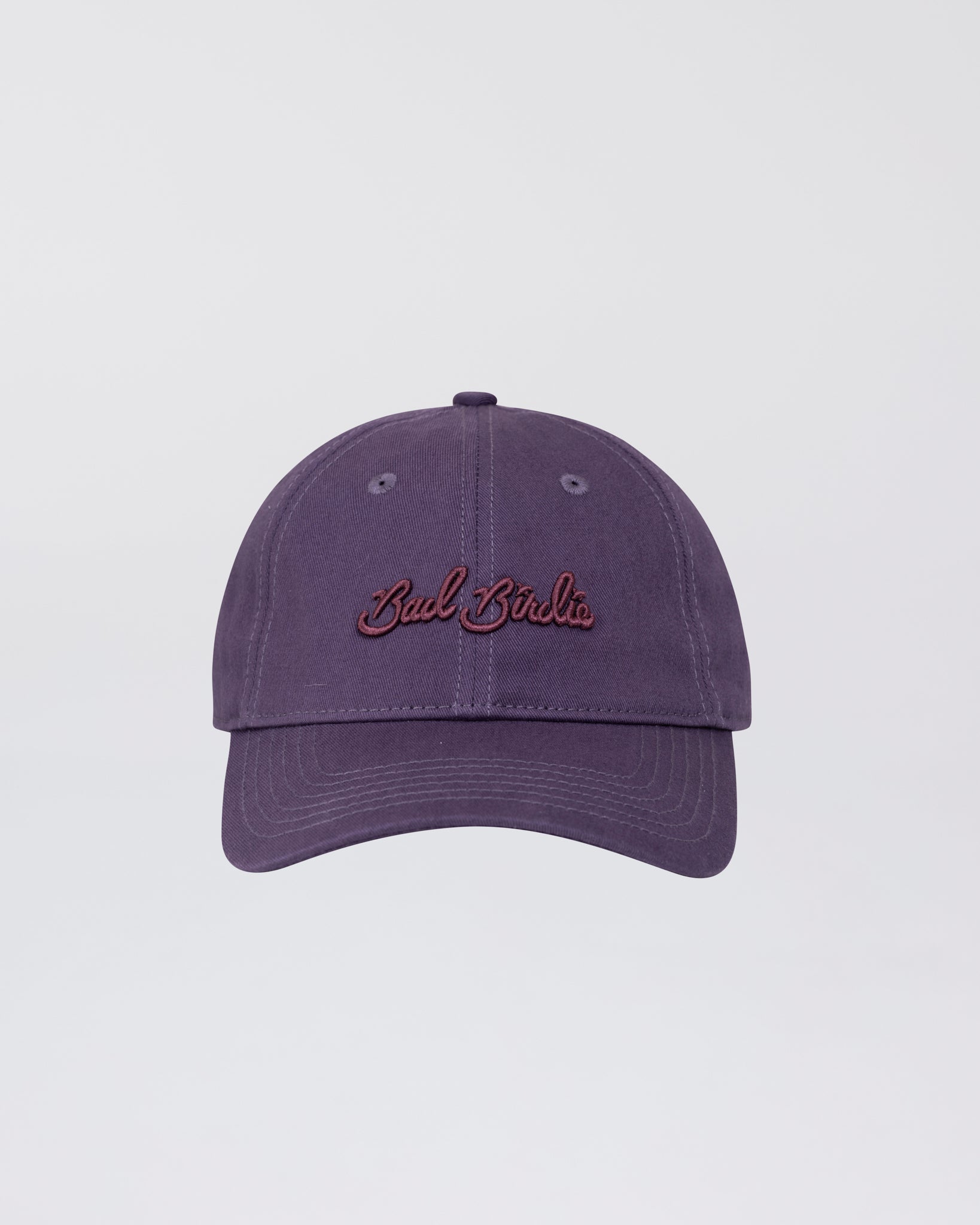 Bad Birdie Script Dad Hat - Graystone