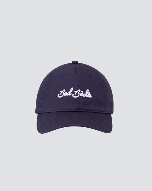 Bad Birdie Script Twill Dad Hat - Dark Navy