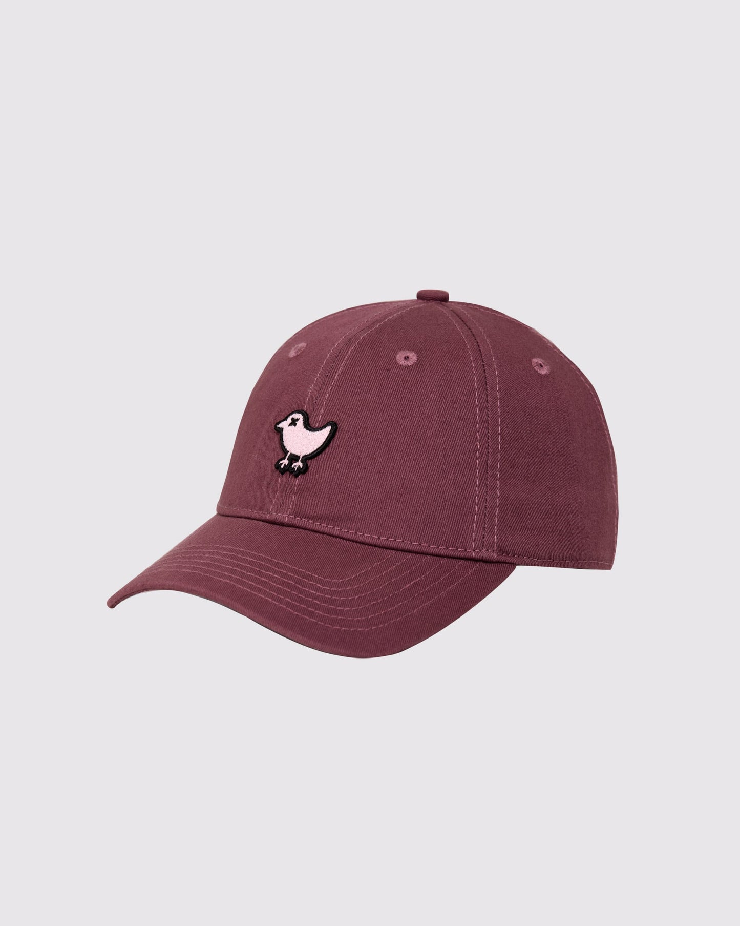Bad Birdie Birdie Dad Hat - Plum Wine