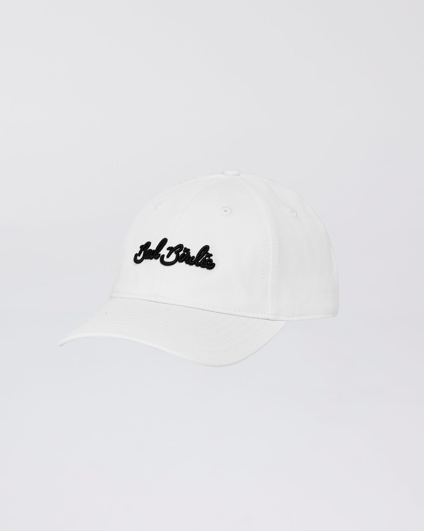 Bad Birdie Script Twill Dad Hat - Brilliant White