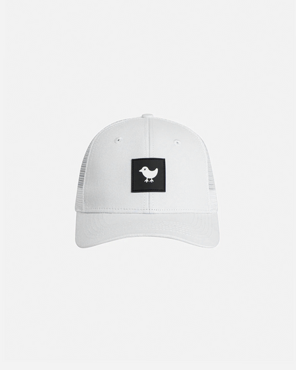 Bad Birdie Trucker Hat - White