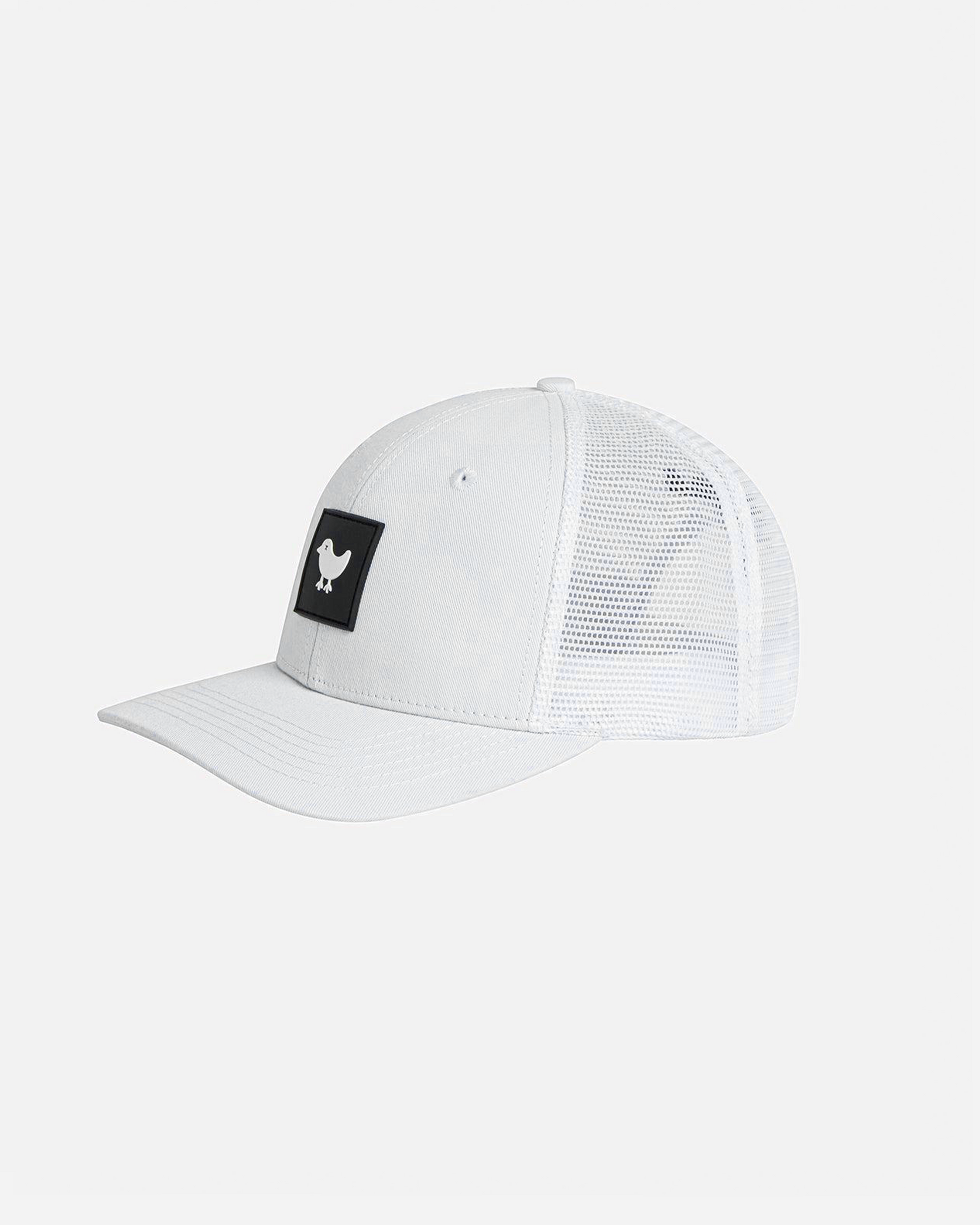 Bad Birdie Trucker Hat - White