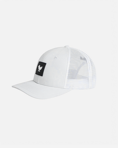Bad Birdie Trucker Hat - White