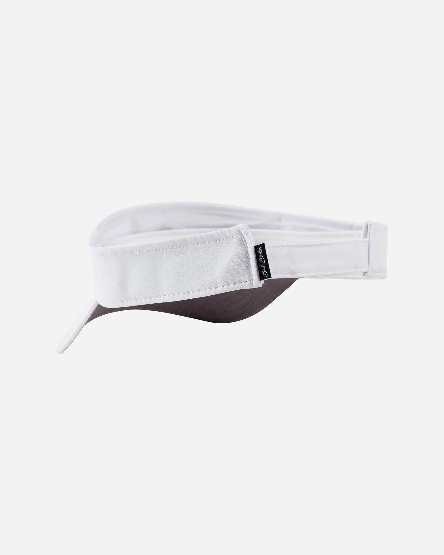 Bad Birdie Embroidered Bad Visor - White/White