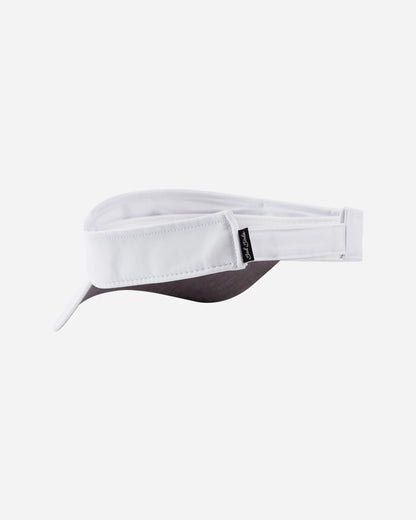 Bad Birdie Embroidered Bad Visor - White/White