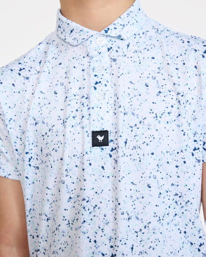 Bad Birdie Paint Splatter 3 Navy Youth