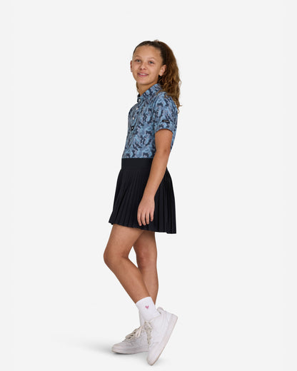 Bad Birdie Youth Polo - Topographic Triumph
