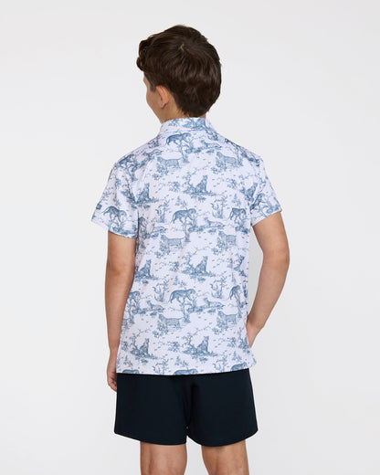 Bad Birdie Youth Polo - Prowl King