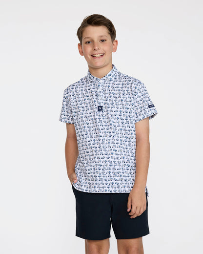 Bad Birdie Youth Polo - Check Out My Cart