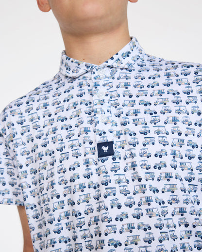 Bad Birdie Youth Polo - Check Out My Cart