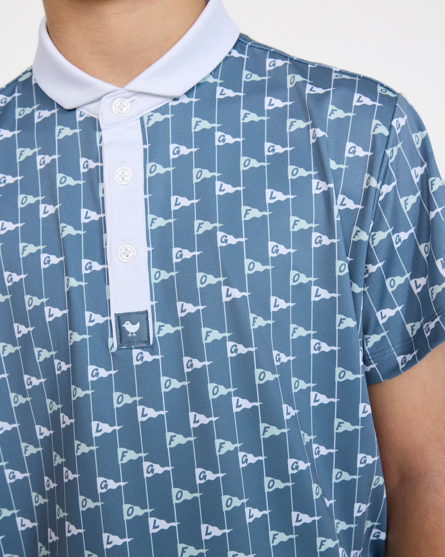Bad Birdie Youth Polo - Let's Flag That