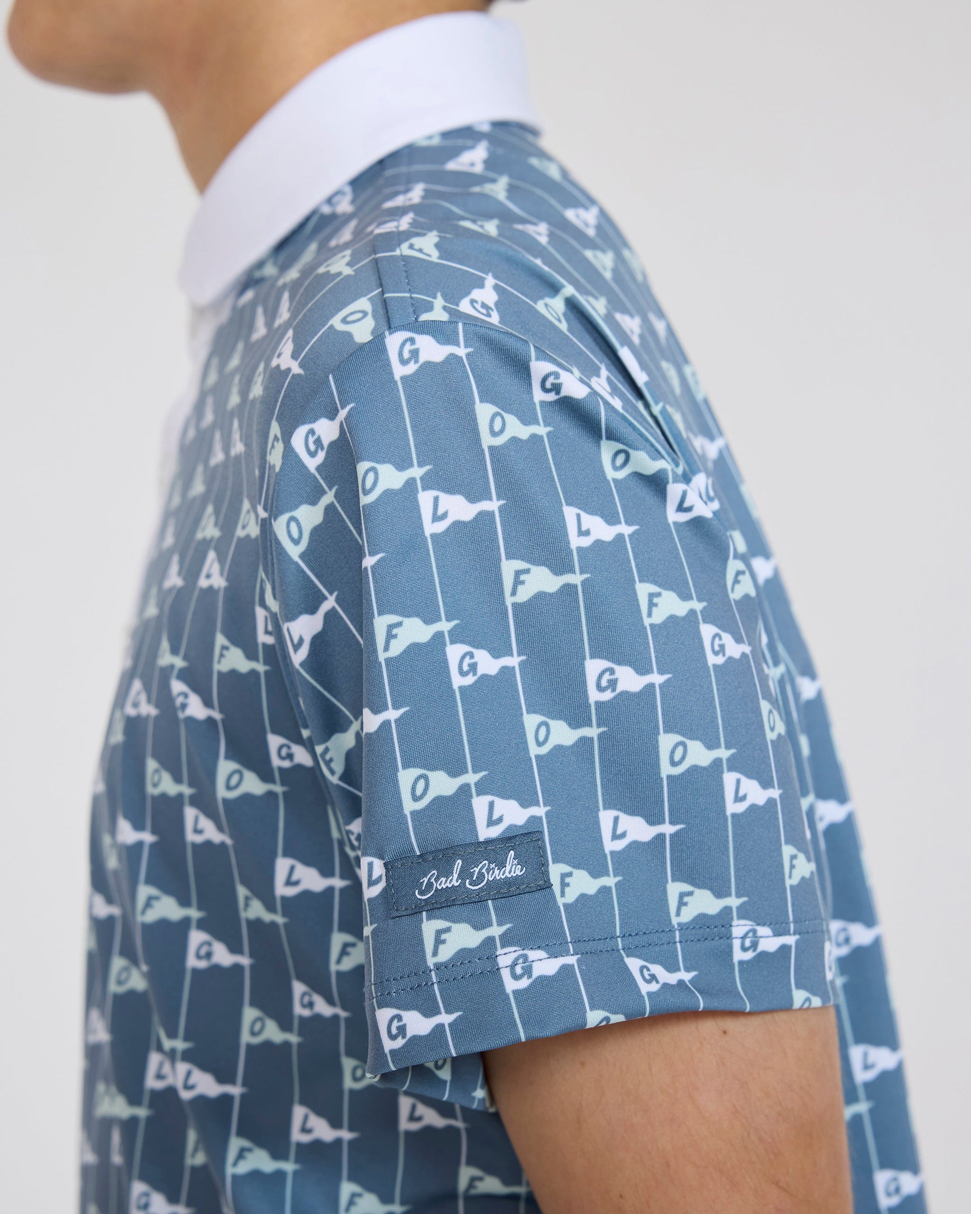 Bad Birdie Youth Polo - Let's Flag That