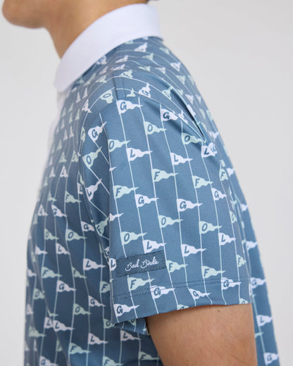 Bad Birdie Youth Polo - Let's Flag That