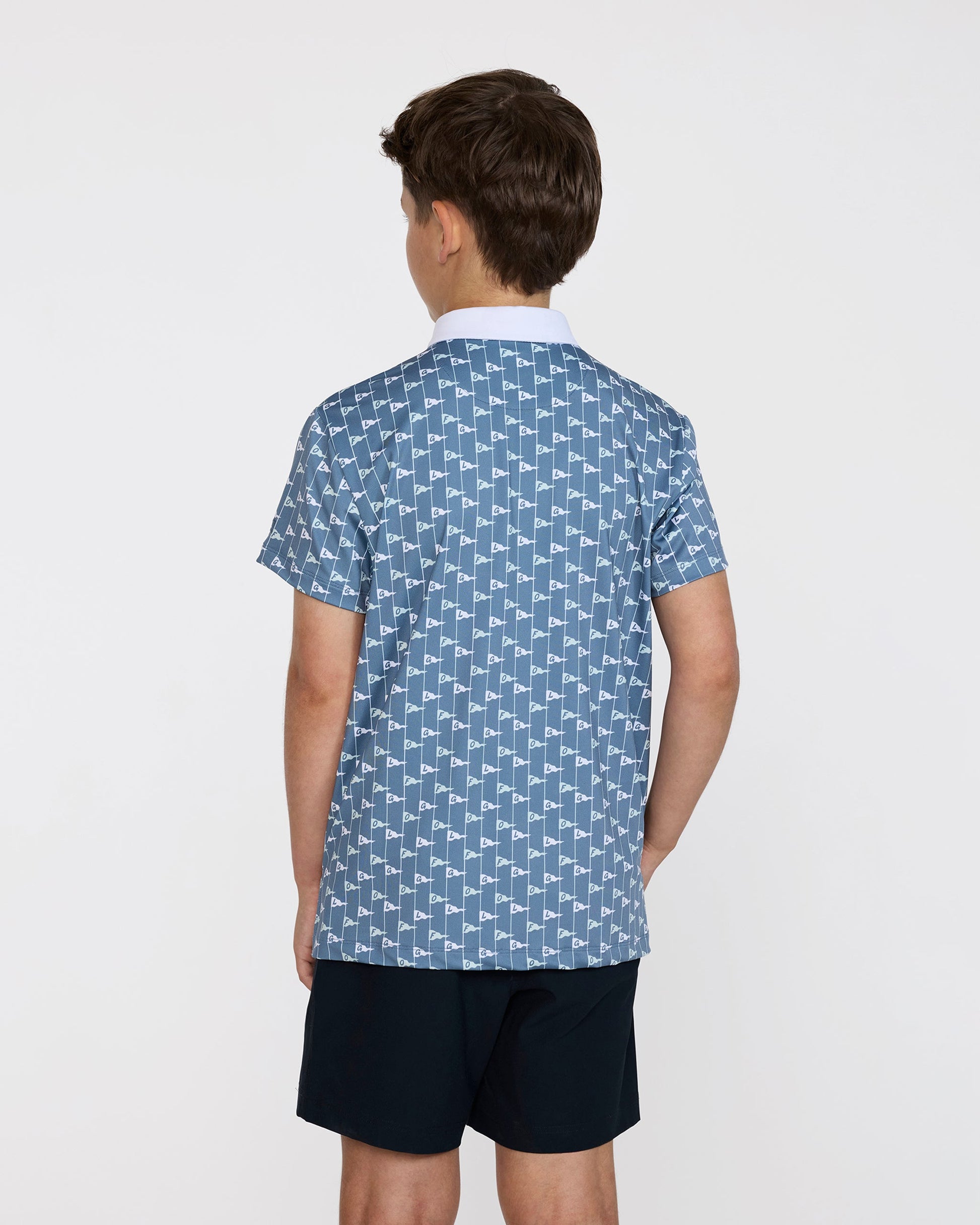 Bad Birdie Youth Polo - Let's Flag That