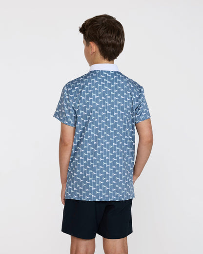 Bad Birdie Youth Polo - Let's Flag That