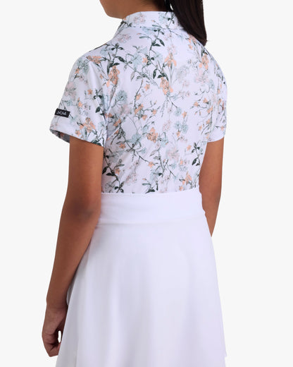 Bad Birdie Youth Polo - Wild One Frosty Petal