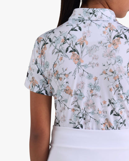 Bad Birdie Youth Polo - Wild One Frosty Petal