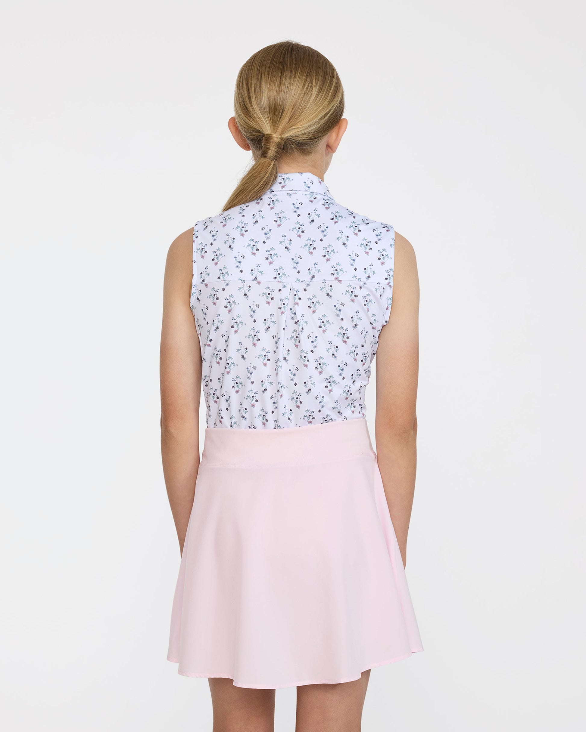 Bad Birdie Sleeveless Youth Polo - Petunia Junkie