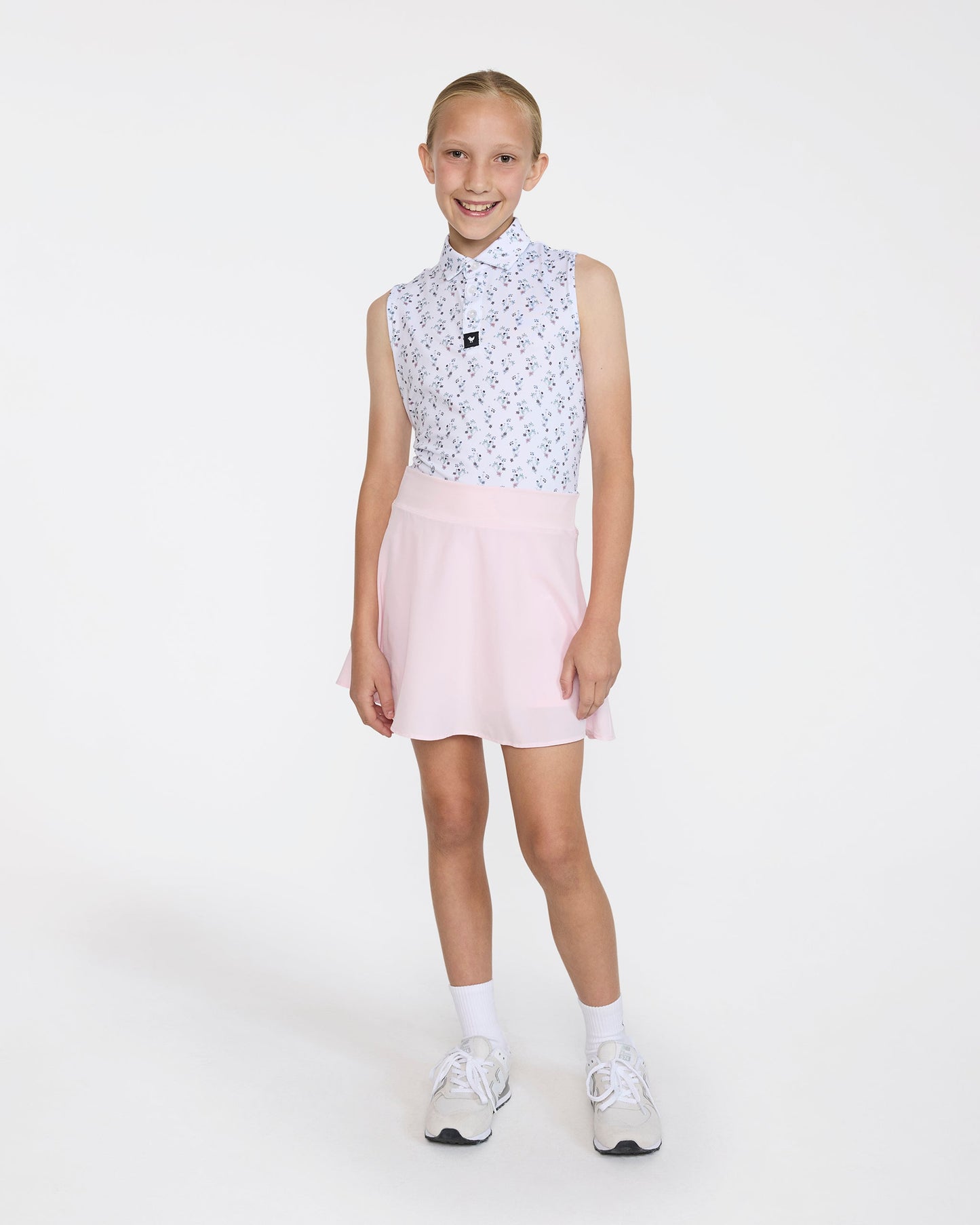 Bad Birdie Sleeveless Youth Polo - Petunia Junkie