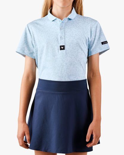Bad Birdie Youth Polo - Salt Shaker - Baby Blue