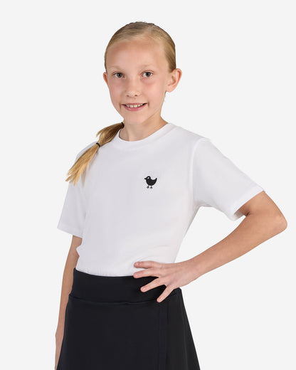 Bad Birdie Youth Bad Tee - Brilliant White - Bad Biride