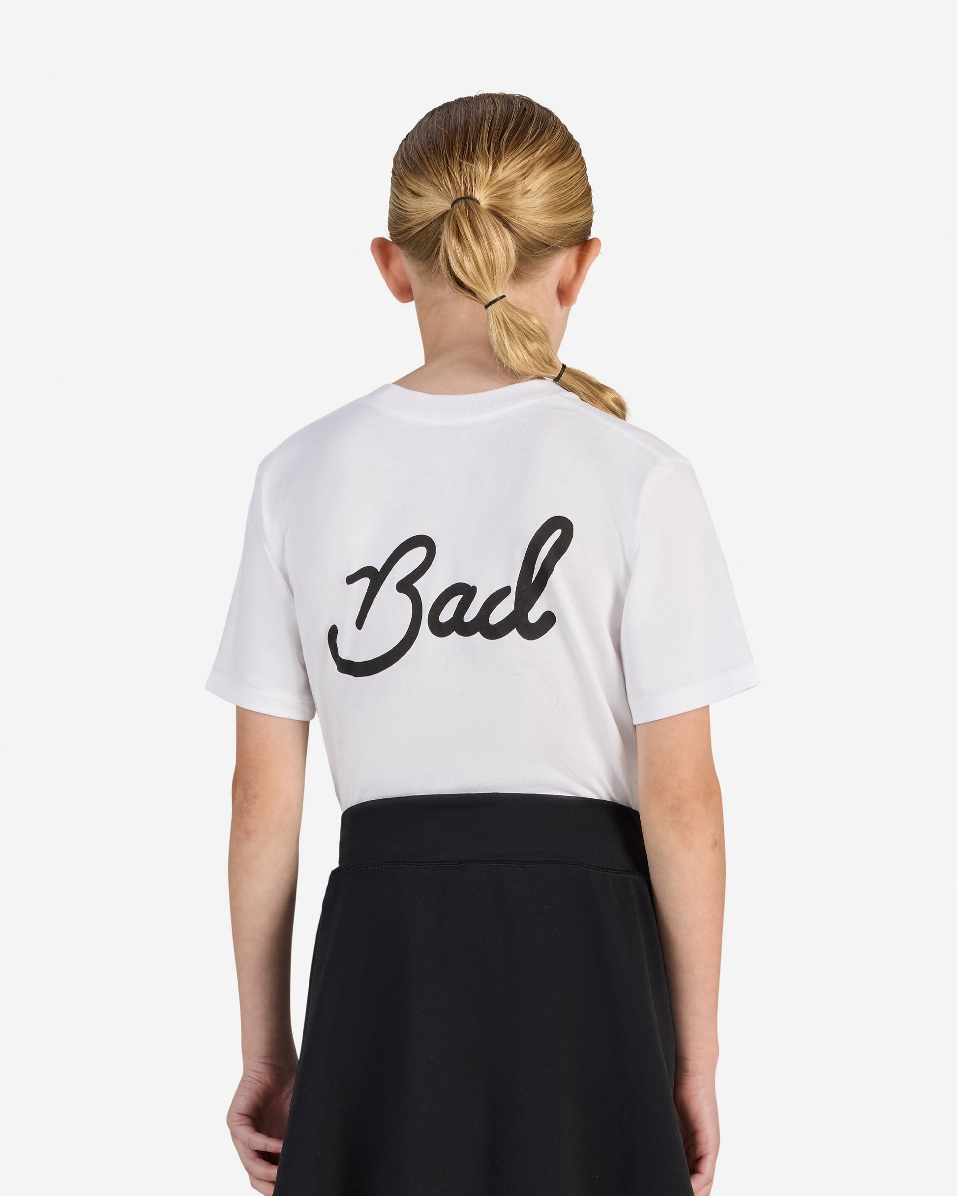 Bad Birdie Youth Bad Tee - Brilliant White - Bad Biride