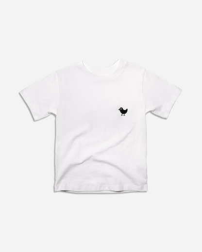 Bad Birdie Youth Bad Tee - Brilliant White - Bad Biride