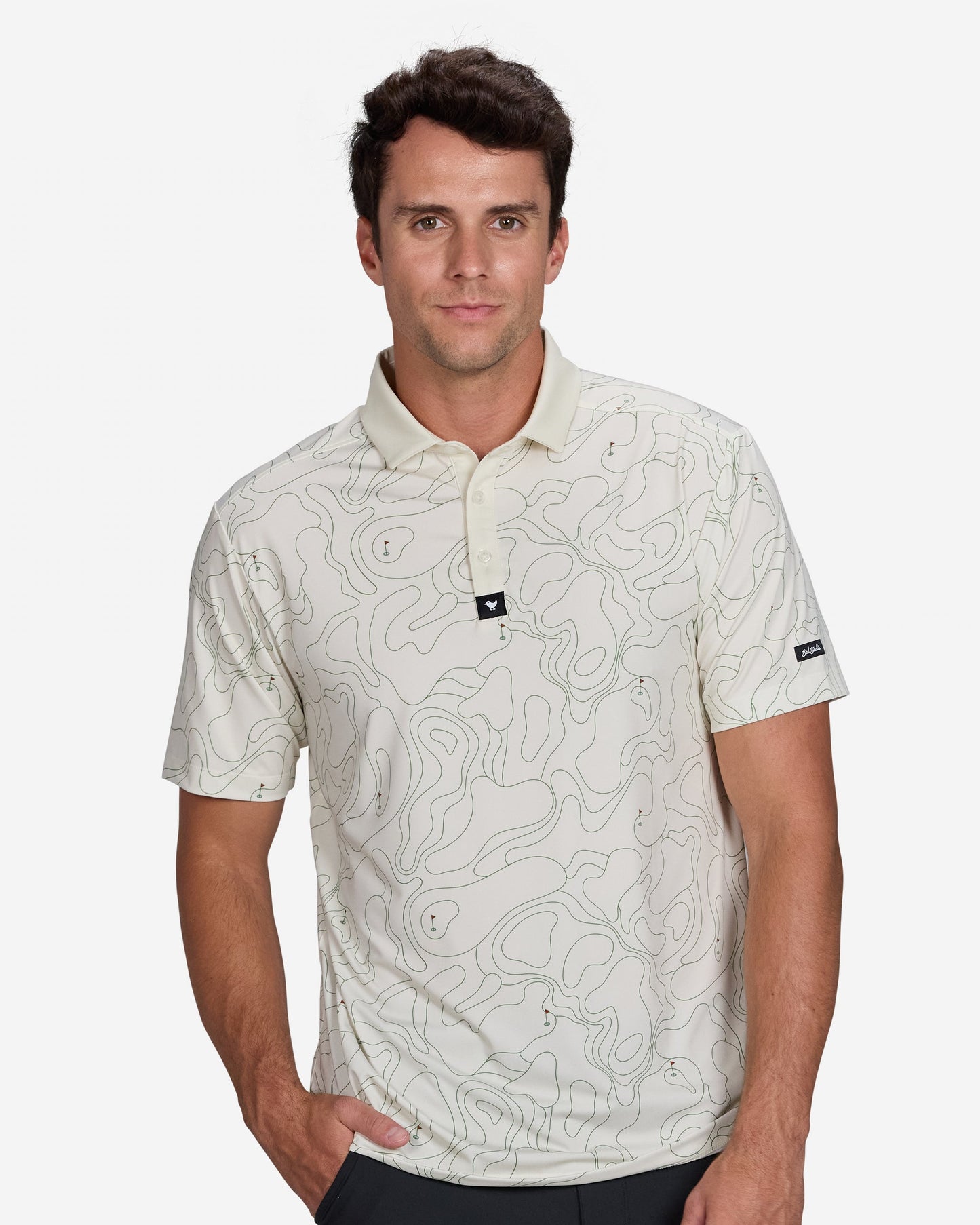 Bad Birdie Topo White Onyx Polo - Bad Birdie