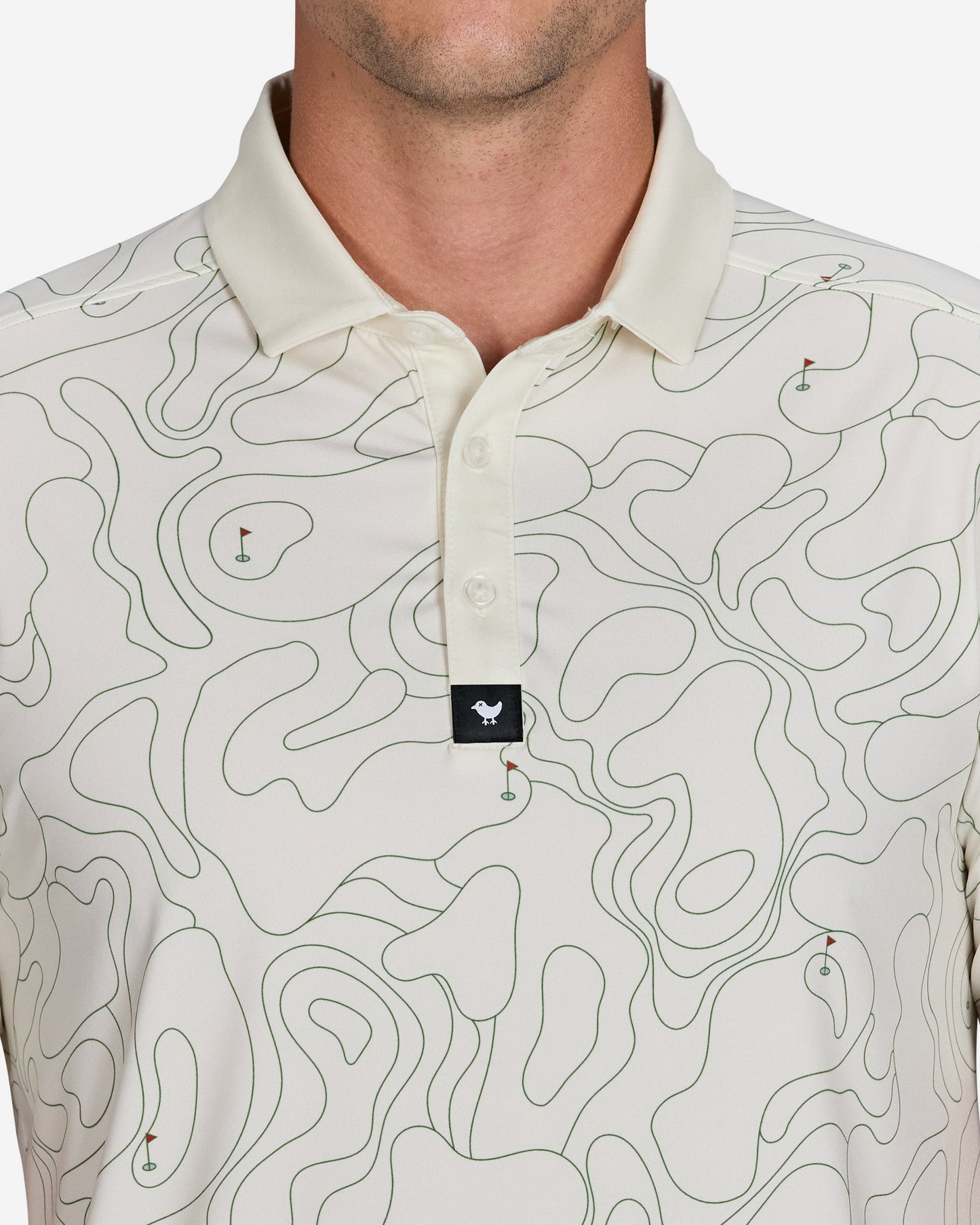 Bad Birdie Topo White Onyx Polo - Bad Birdie