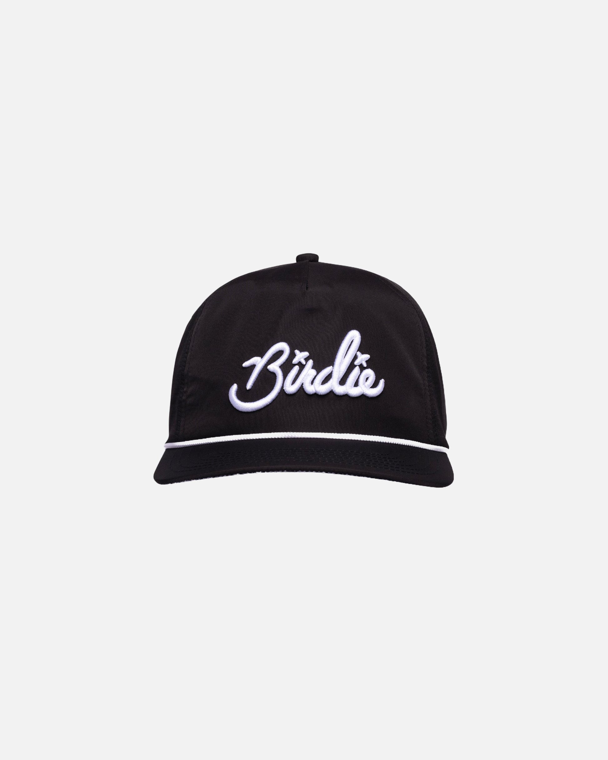 Bad Birdie Birdie Rope Hat - Black/White