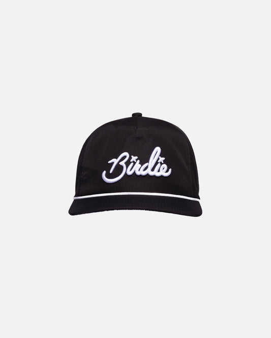 Bad Birdie Birdie Rope Hat - Black/White