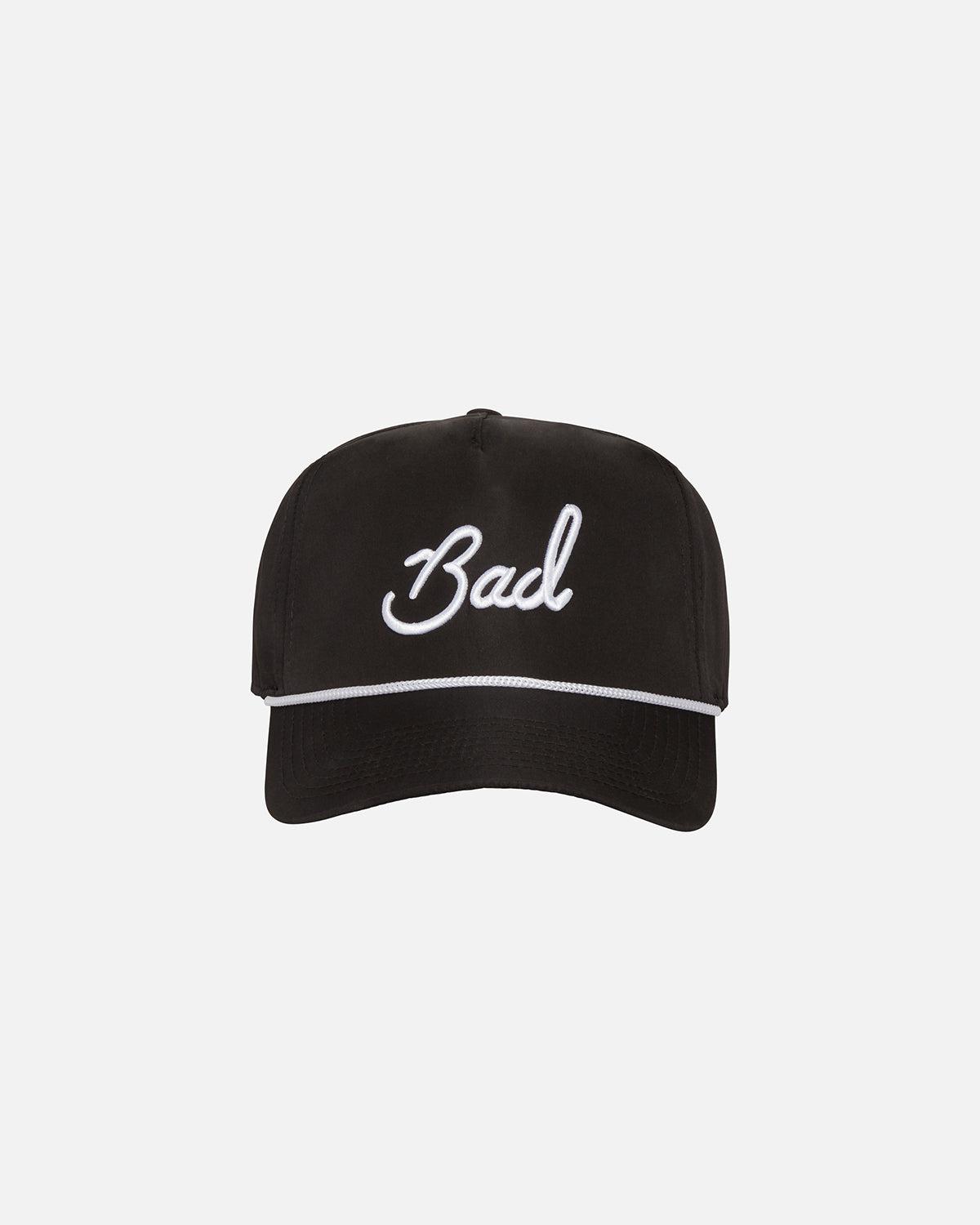 Bad Birdie "Bad" Rope Golf Hat - Black - Bad Birdie