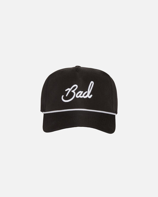 Bad Birdie "Bad" Rope Golf Hat - Black - Bad Birdie