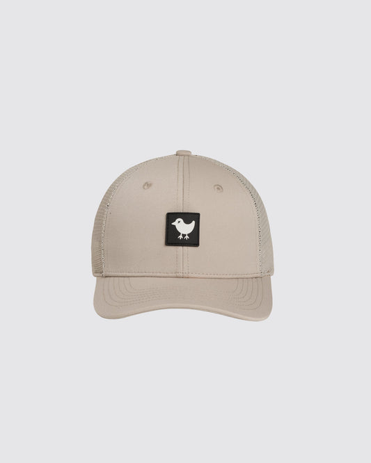 Bad Birdie Trucker Hat - Dove