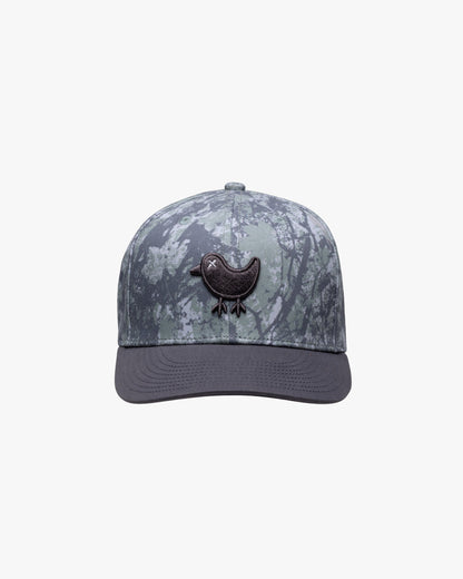 Bad Birdie Men's Twill Snapback - Stealth Mode Dark