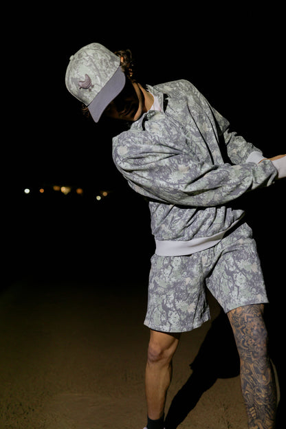 Bad Birdie Men's Twill Snapback - Stealth Mode Dark