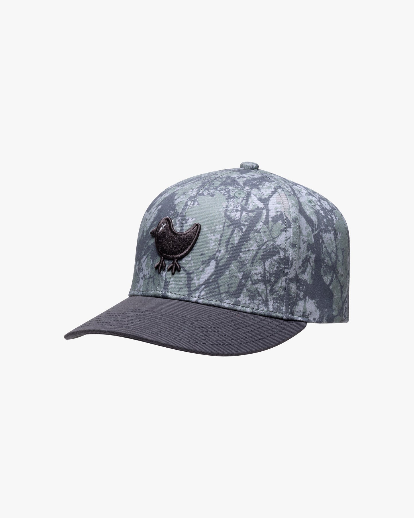 Bad Birdie Men's Twill Snapback - Stealth Mode Dark