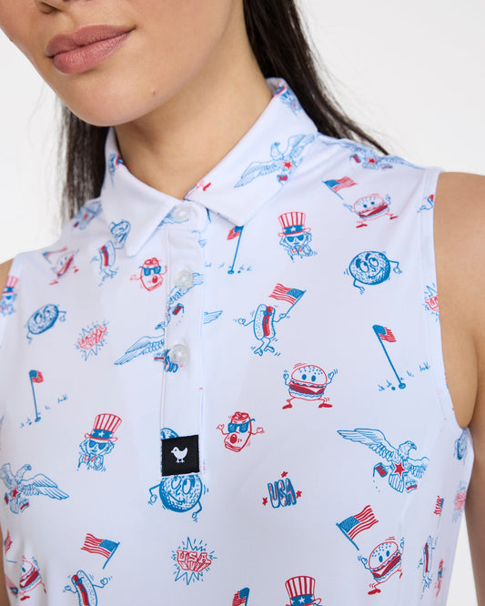 Bad Birdie USA All Day, Let's Play - Sleeveless