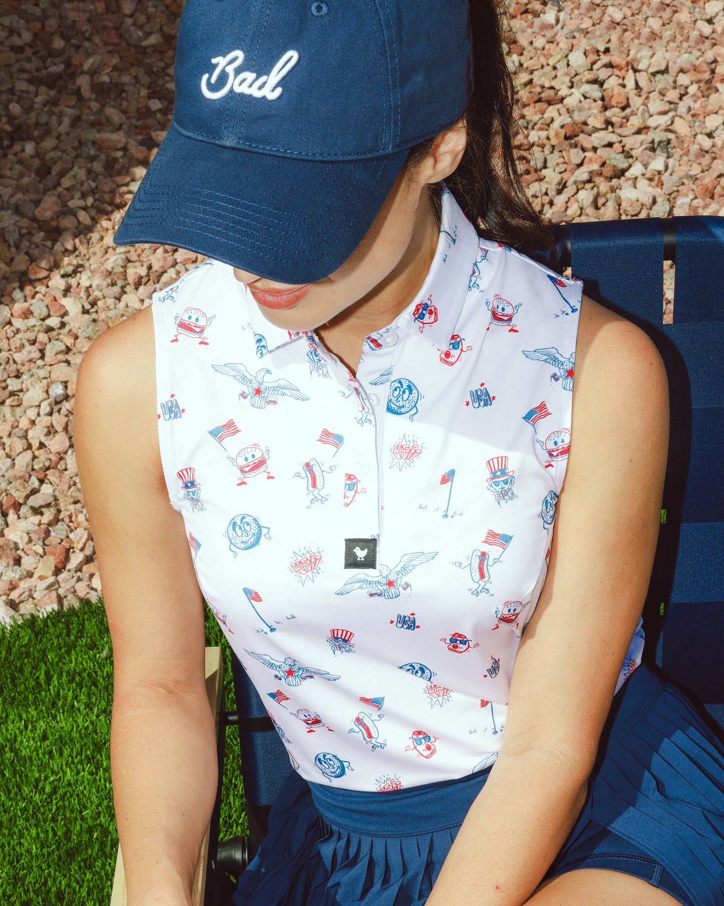 Bad Birdie USA All Day, Let's Play - Sleeveless