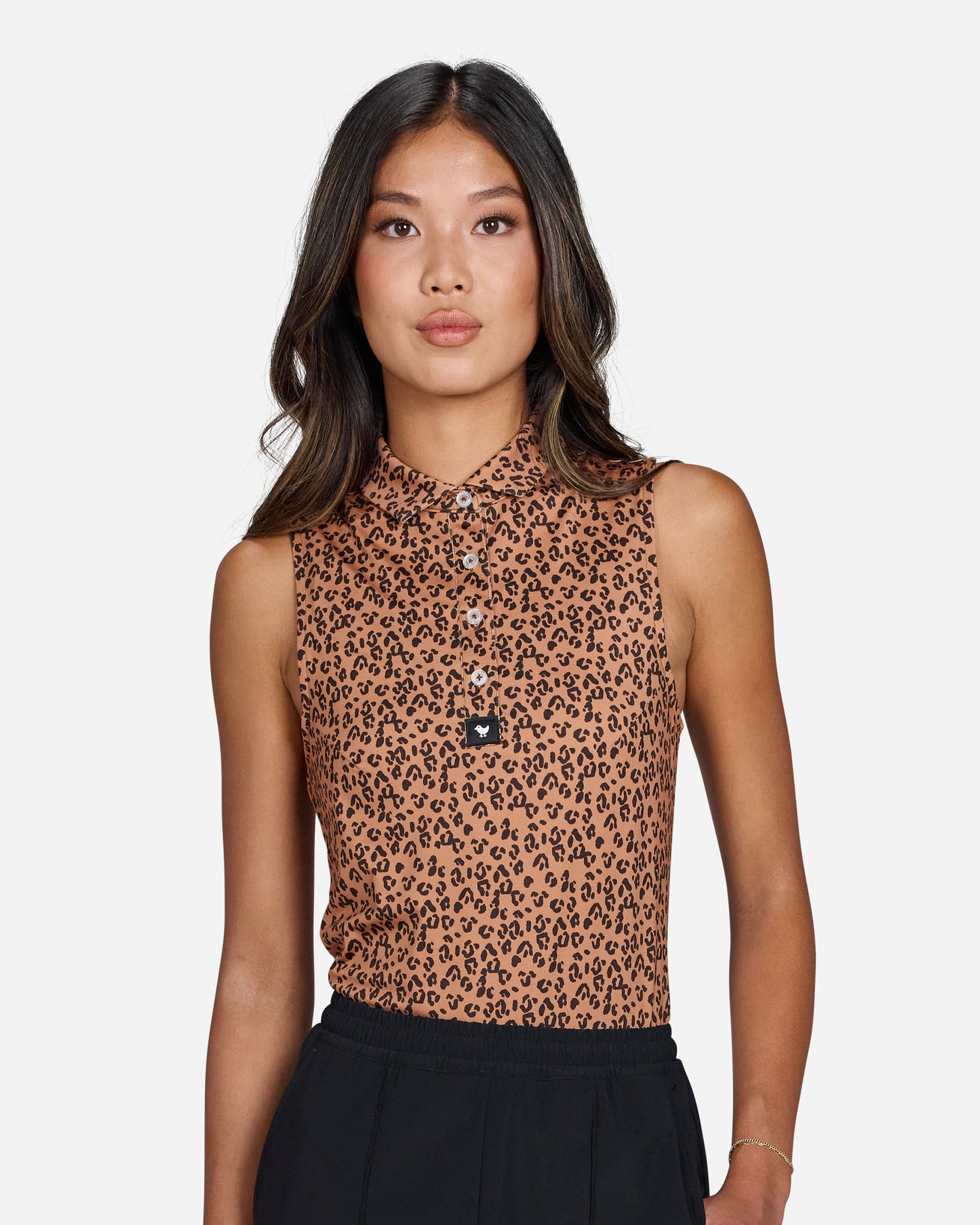Bad Birdie Cheetah Women's Polo - Bad Birdie